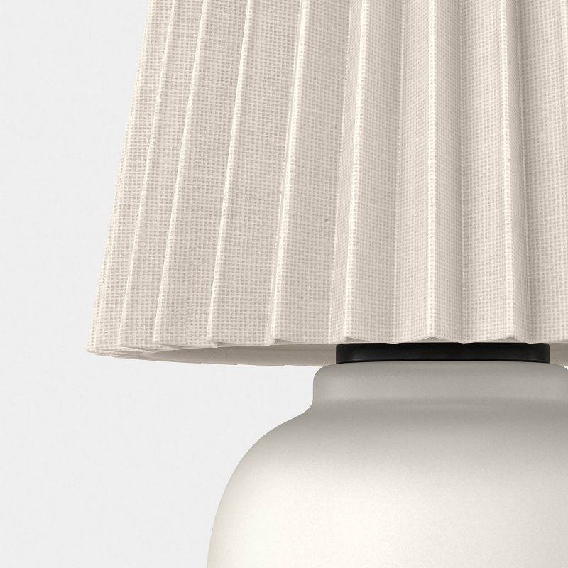 slide 4 of 4, Mini Lamp Ceramic New Ivory - Room Essentials™, 1 ct