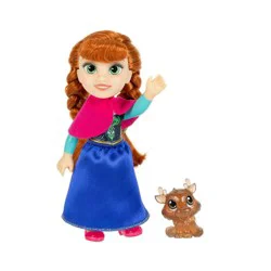 Disney Frozen 6” Petite Anna Doll & Sven Figure