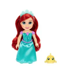 Disney Princess 6" Petite Ariel Doll & Flounder Figure