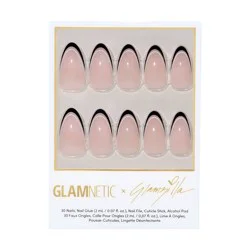 Glamnetic No In Between Press-On Nails - 30 ct - Ulta Beauty: Almond Shape, ABS Material, Gloss Finish