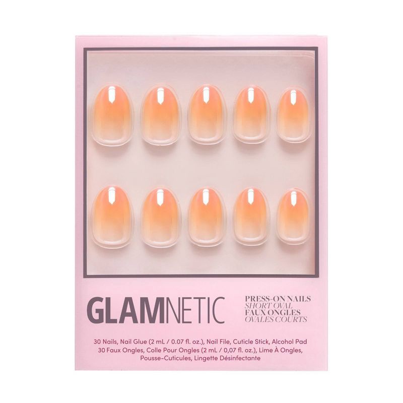 slide 1 of 6, Glamnetic Candy Corn Press-On Nails - 30 ct - Ulta Beauty, 30 ct