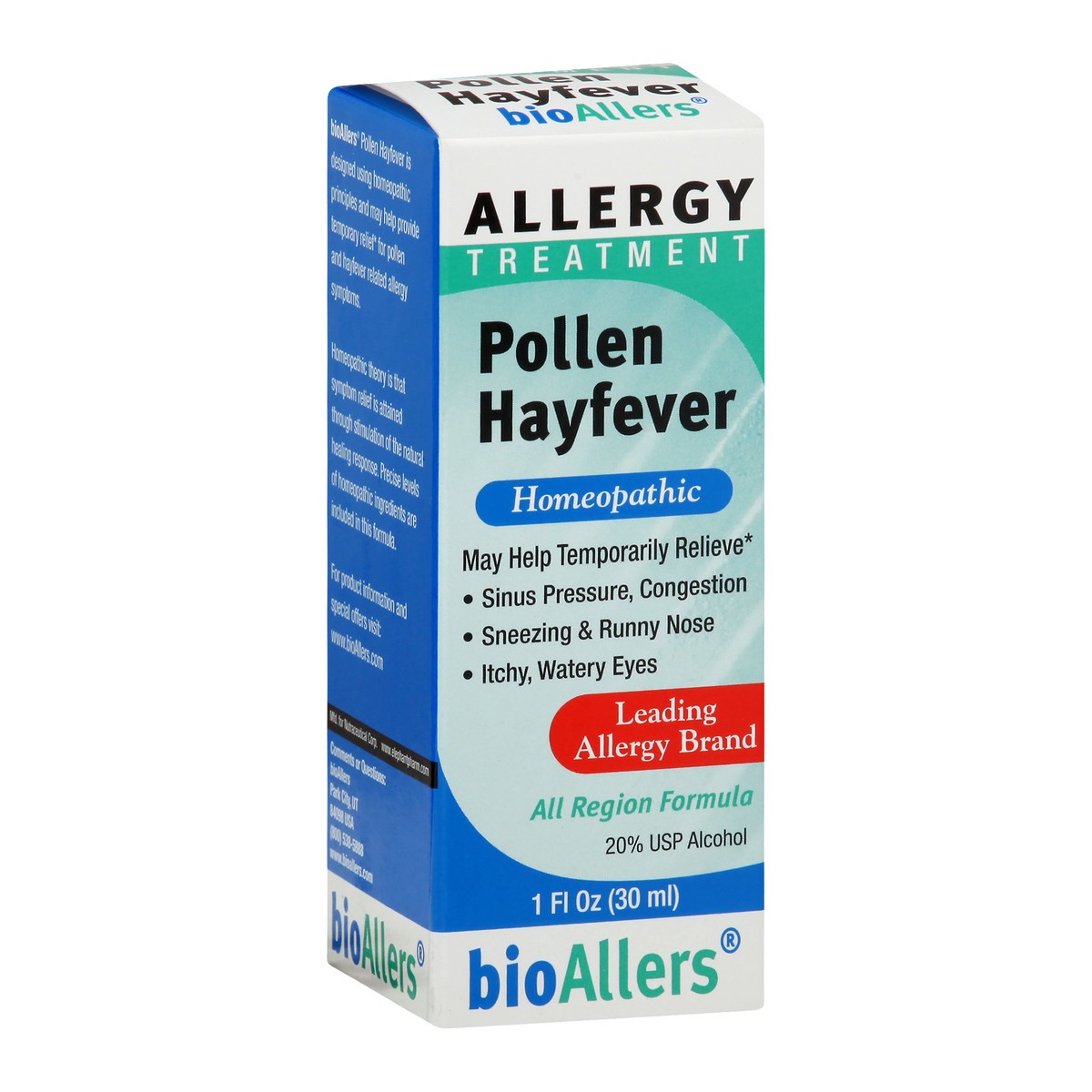slide 2 of 9, Bioallers Allergy Pollen Hayfever, 1 oz