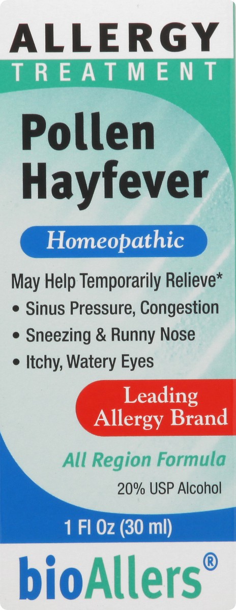 slide 1 of 9, Bioallers Allergy Pollen Hayfever, 1 oz