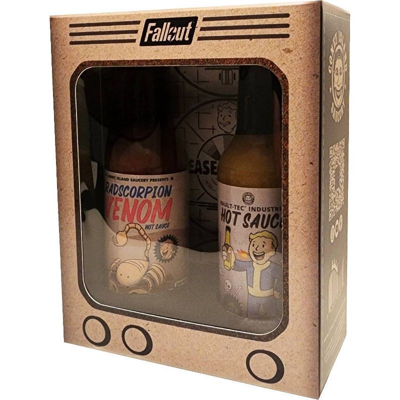 slide 3 of 3, Fallout Hot Sauce 2-Pack, 1 ct