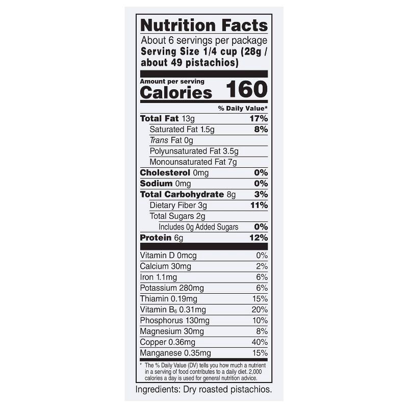 slide 6 of 6, Wonderful No Shell Unsalted Pistachios - 6oz, 6 oz