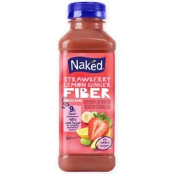 Naked Juice Strawberry Lemon Ginger Fiber Smoothie - 15.2 fl oz