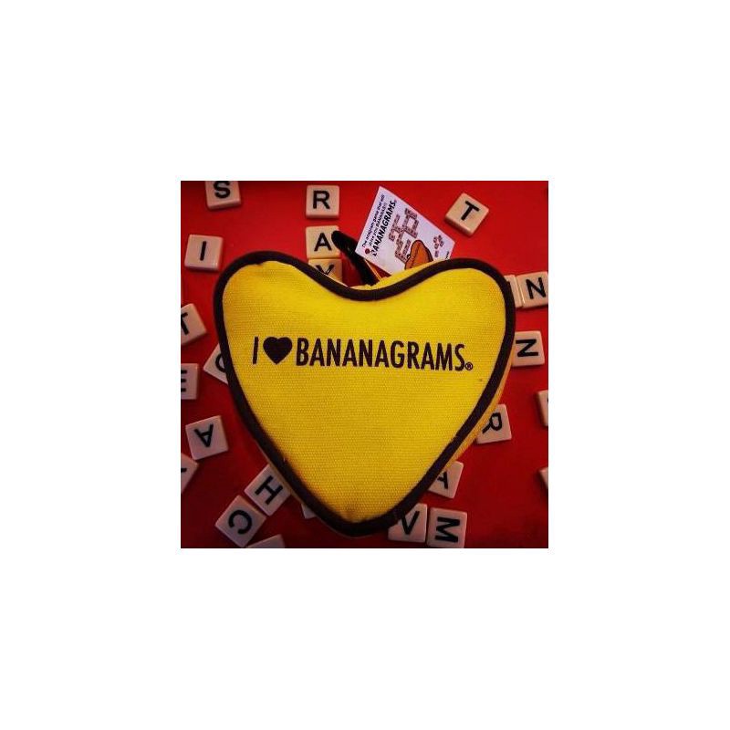 slide 2 of 7, Bananagrams I Love Bananagrams Game Board Game, 1 ct