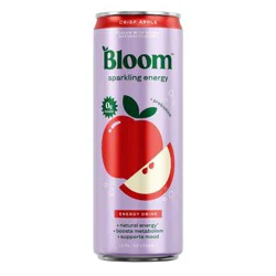 BLOOM NUTRITION Bloom Crisp Apple Energy Drink - 12 fl oz Can