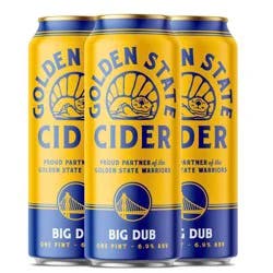 Golden State Cider Big Dubs Hard Cider - 4pk/16 fl oz Cans