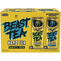 The Beast Unleashed Beast Tea Hard Tea Variety Pack - 12pk/12 fl oz Cans