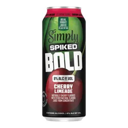 Simply Spiked Bold Cherry Limeade - 24 fl oz Can