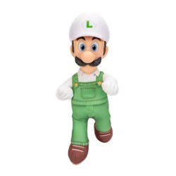 Nintendo The Super Mario Galaxy Movie – 15" Posable Plush – Fire Luigi