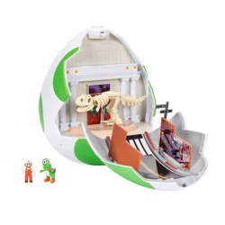 Nintendo The Super Mario Galaxy Movie – Yoshi Egg Playset with 1.5” Yoshi and Exclusive Fire Mario Figure