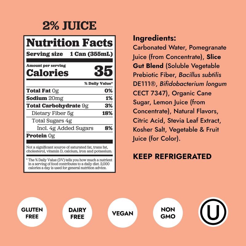 slide 2 of 9, Slice Shirley Temple Healthy Soda - 12 fl oz, 12 fl oz