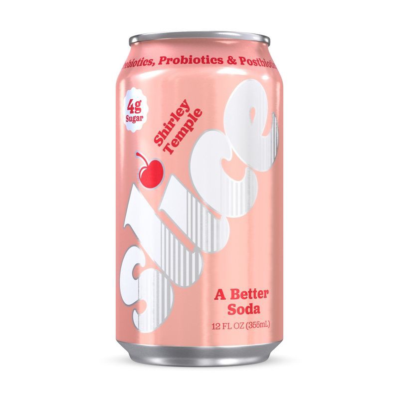 slide 1 of 9, Slice Shirley Temple Healthy Soda - 12 fl oz, 12 fl oz