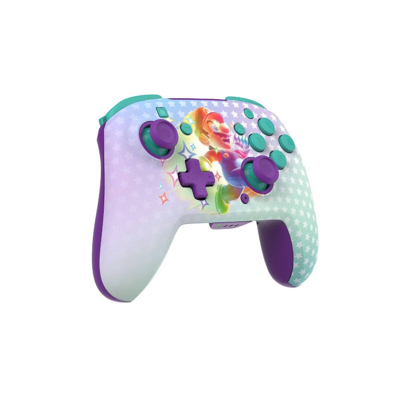 slide 12 of 15, Turtle Beach Rematch Wireless Controller Invincible Mario - Nintendo Switch: Bluetooth, Motion Control, 1 ct