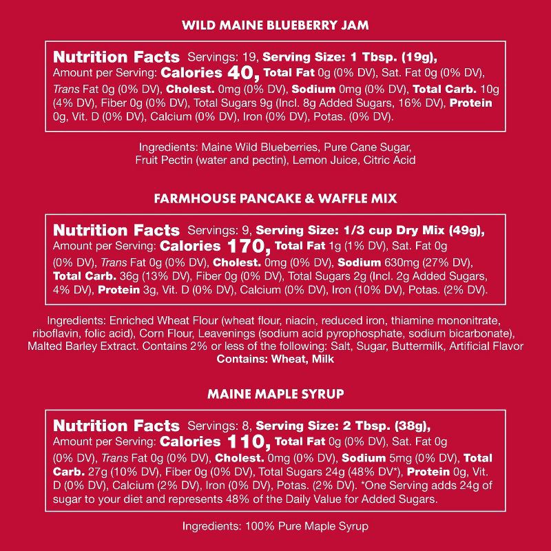 slide 5 of 8, Stonewall Kitchen Holiday Farmhouse Breakfast Baking Gift Set - 4.7lbs/4pc, 4.7 lb, 4 ct