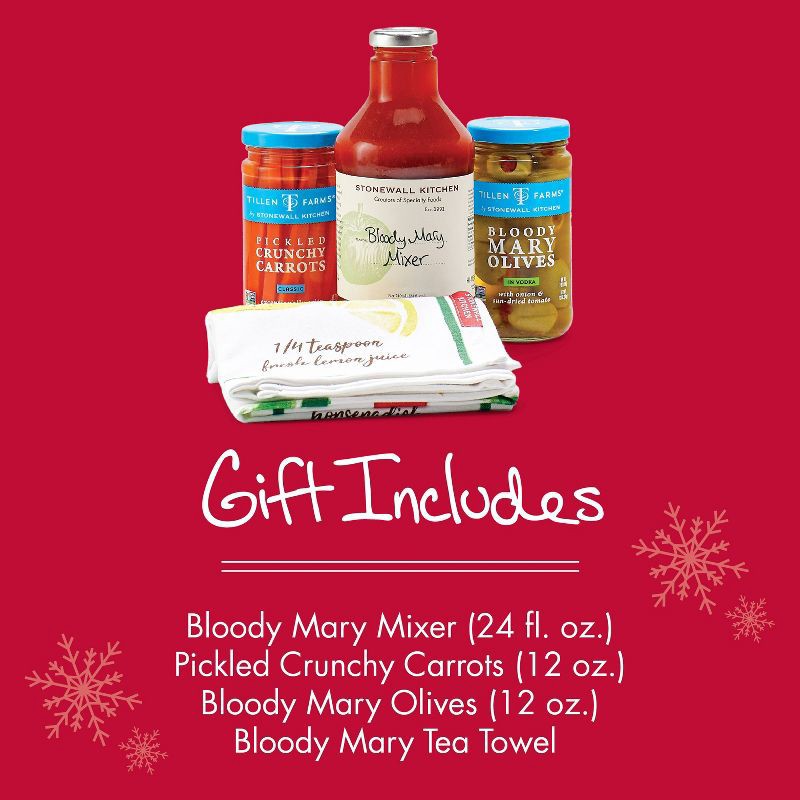 slide 3 of 8, Stonewall Kitchen Holiday Bloody Mary Cocktail Gift Set - 5.9lbs/4pc, 5.9 lb, 4 ct