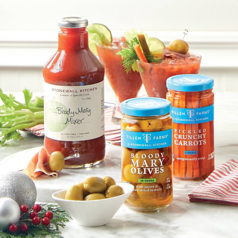 slide 4 of 8, Stonewall Kitchen Holiday Bloody Mary Cocktail Gift Set - 5.9lbs/4pc, 5.9 lb, 4 ct