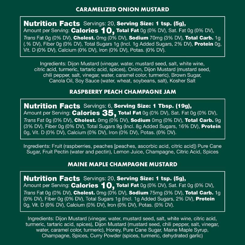 slide 3 of 7, Stonewall Kitchen Holiday Sampler Collection Jams and Preserves Gift Set - 3.2lbs/6pc, 3.2 lb, 6 ct