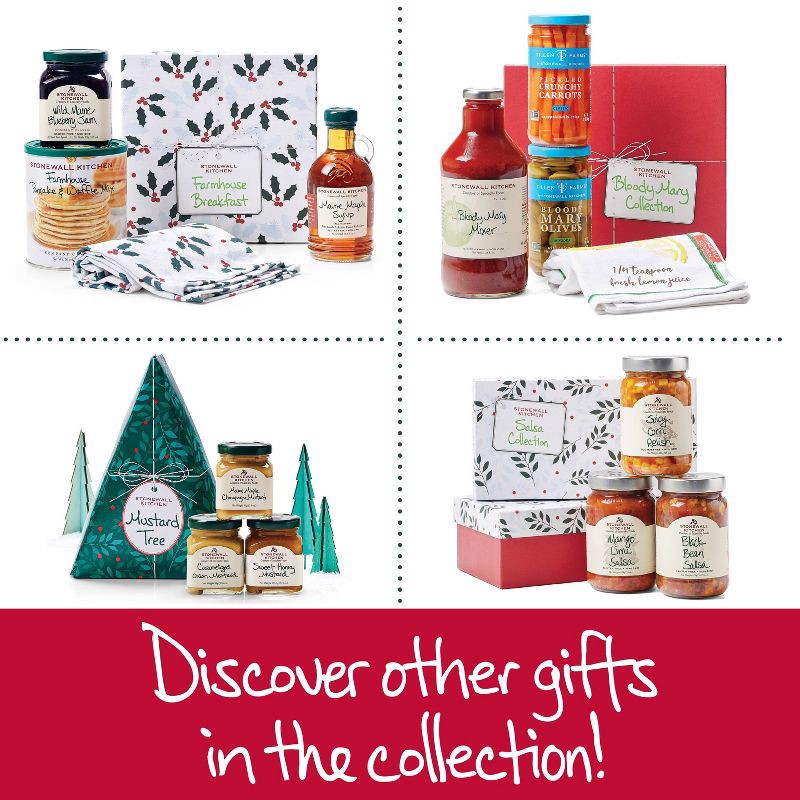 slide 8 of 9, Stonewall Kitchen Holiday Sampler Collection Jams and Preserves Gift Set - 3.2lbs/6pc, 3.2 lb, 6 ct