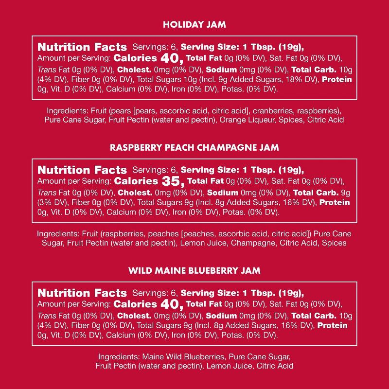 slide 2 of 8, Stonewall Kitchen Holiday Jam Tree Gift Set - 1.65lbs/3pc, 1.65 lb, 3 ct