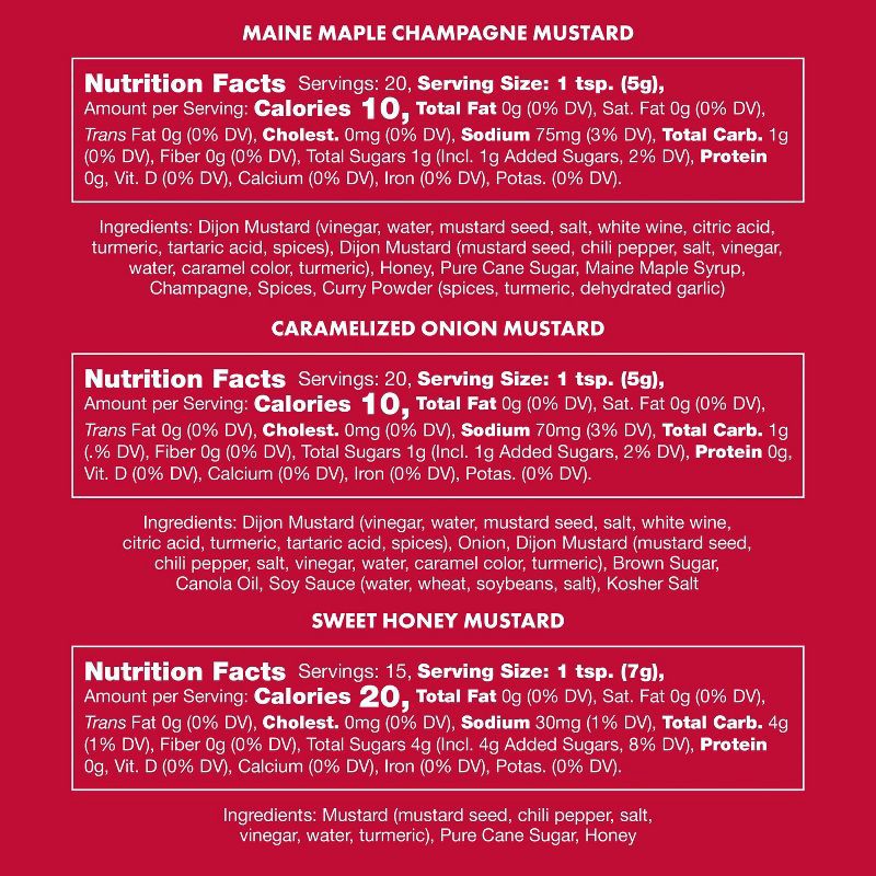 slide 2 of 8, Stonewall Kitchen Holiday Mustard Tree Gift Set - 1.625lbs/3pc, 1.625 lb, 3 ct