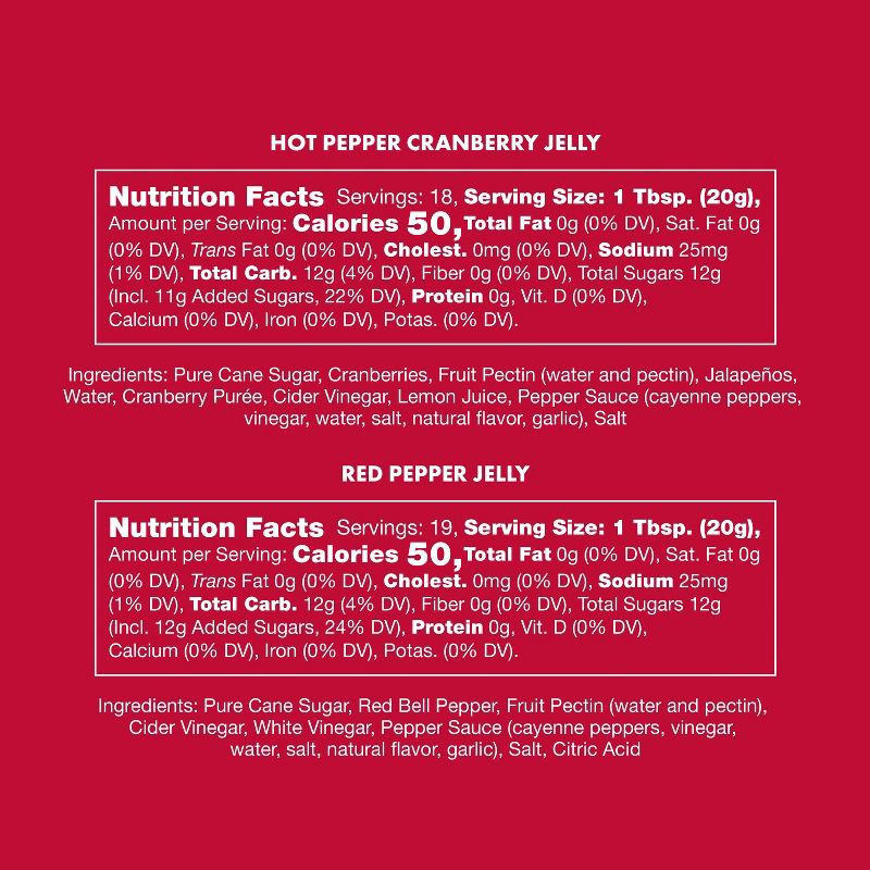 slide 2 of 8, Stonewall Kitchen Holiday Pepper Jelly Collection Gift Set - 2.9lbs/2pc, 2.9 lb, 2 ct