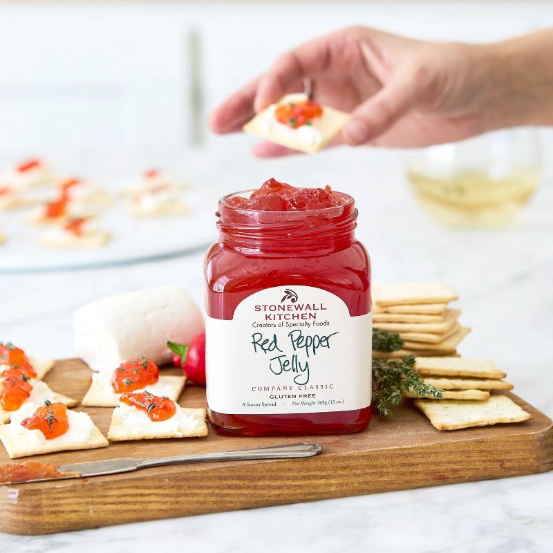 slide 4 of 8, Stonewall Kitchen Holiday Pepper Jelly Collection Gift Set - 2.9lbs/2pc, 2.9 lb, 2 ct