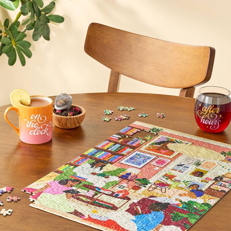 slide 2 of 3, Be Rooted Black History Month Puzzle Book Club 500pc, 500 ct