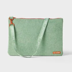 Be Rooted 14.75" Wide Laptop Bag with Adjustable strap Sage Green