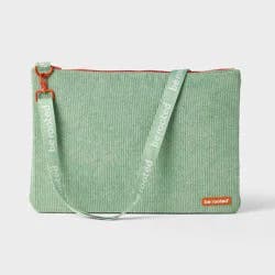 Be Rooted 14.75" Wide Laptop Bag with Adjustable strap Sage Green