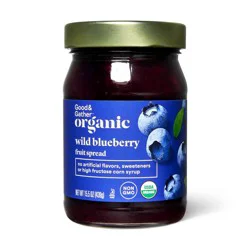 Organic Wild Blueberry Fruit Spread - 15.5oz - Good & Gather™