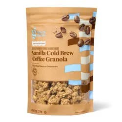 Vanilla Cold Brew Coffee Granola - 11oz - Good & Gather™