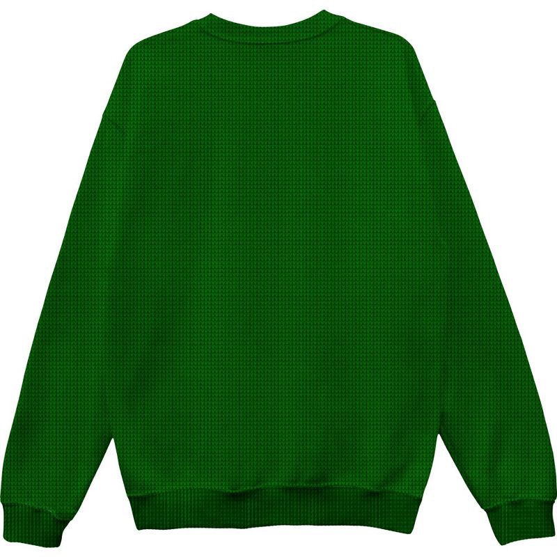 slide 2 of 3, FRZ Men's Highland Cow Light Up Sweater - Green L, 1 ct