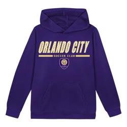 MLS Orlando City SC Boys' Hooded Sweatshirt - S