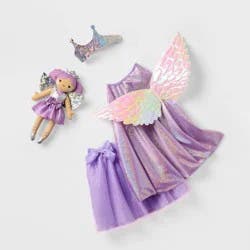 25.7" Angel Princess Dress-Up 3 with Doll 4pc Set - Gigglescape™