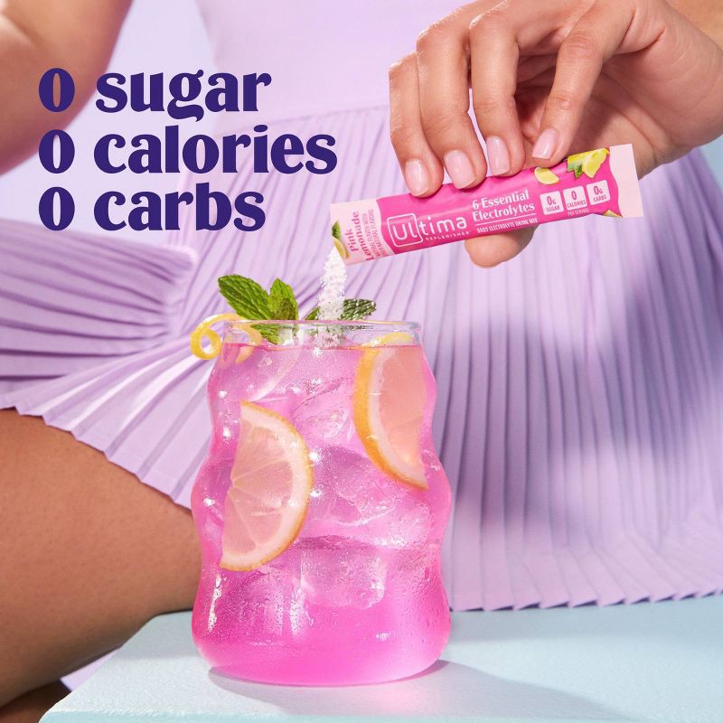 slide 8 of 8, Ultima Replenisher Daily Hydration Electrolyte Stick Packs - Summer Splash Variety Pack - 1.7oz/14ct, 1.7 oz, 14 ct