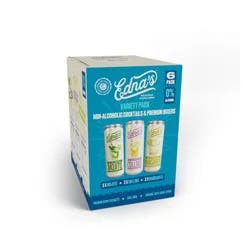 Ednas Cocktails Edna's Non-Alcoholic Variety Cocktail Mixers - 6pk/12 fl oz Cans