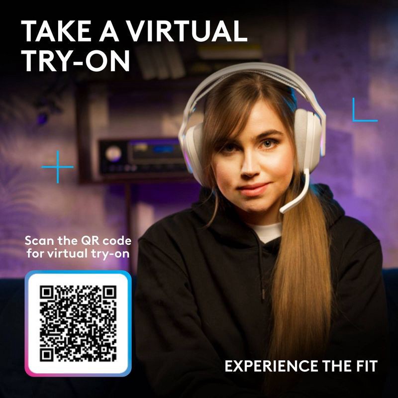 slide 6 of 9, Logitech G522 Wireless Gaming Headset, 1 ct