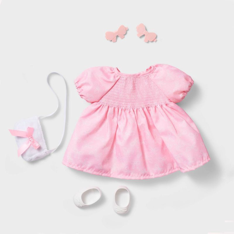 slide 1 of 4, 14" Dress Bow Outfit - Gigglescape™, 1 ct