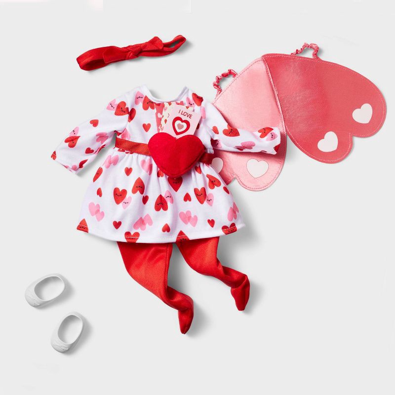 slide 1 of 4, 14" Valentines Outfit - Gigglescape™, 1 ct