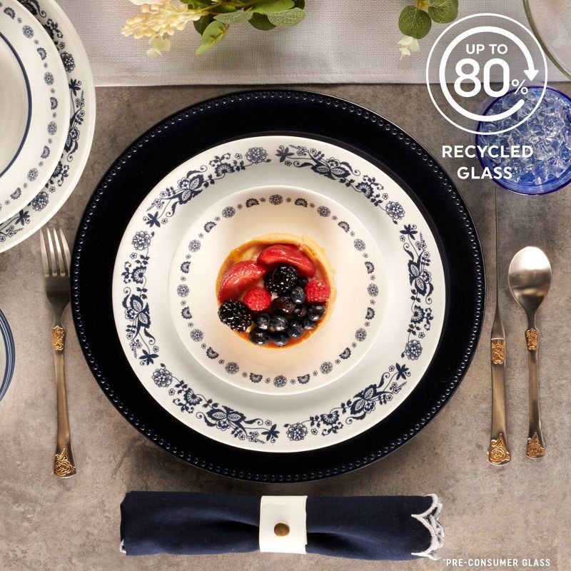 slide 6 of 7, Corelle 16pc Old Town Blue Dinnerware Set, 16 ct