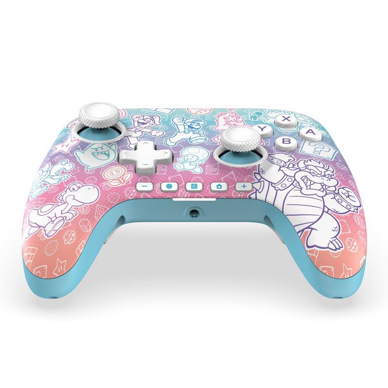 slide 6 of 9, Advantage Wired Controller for Nintendo Switch 2 - Mushroom Kingdom: PowerA USB Compatible, 1 ct