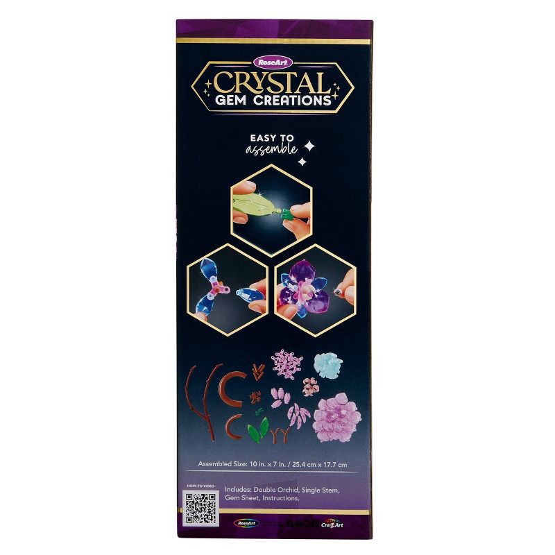 slide 2 of 9, Cra-Z-Art Crystal Gem Creations Blooming Orchid, 1 ct