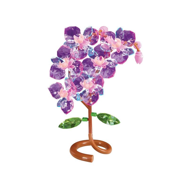 slide 5 of 9, Cra-Z-Art Crystal Gem Creations Blooming Orchid, 1 ct