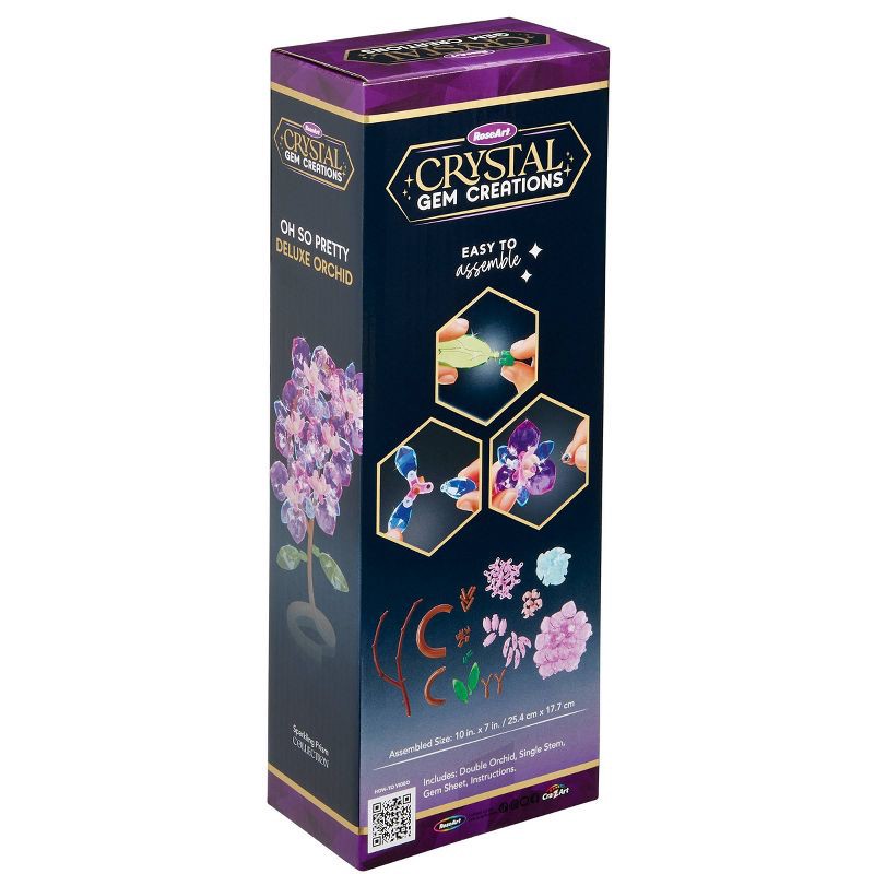 slide 7 of 9, Cra-Z-Art Crystal Gem Creations Blooming Orchid, 1 ct