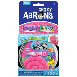 Crazy Aaron's Sponge Putty 3.5" Thinking Putty Tin
