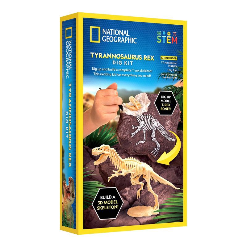 slide 2 of 4, National Geographic Tyrannosaurus Rex Dig Kit, 1 ct
