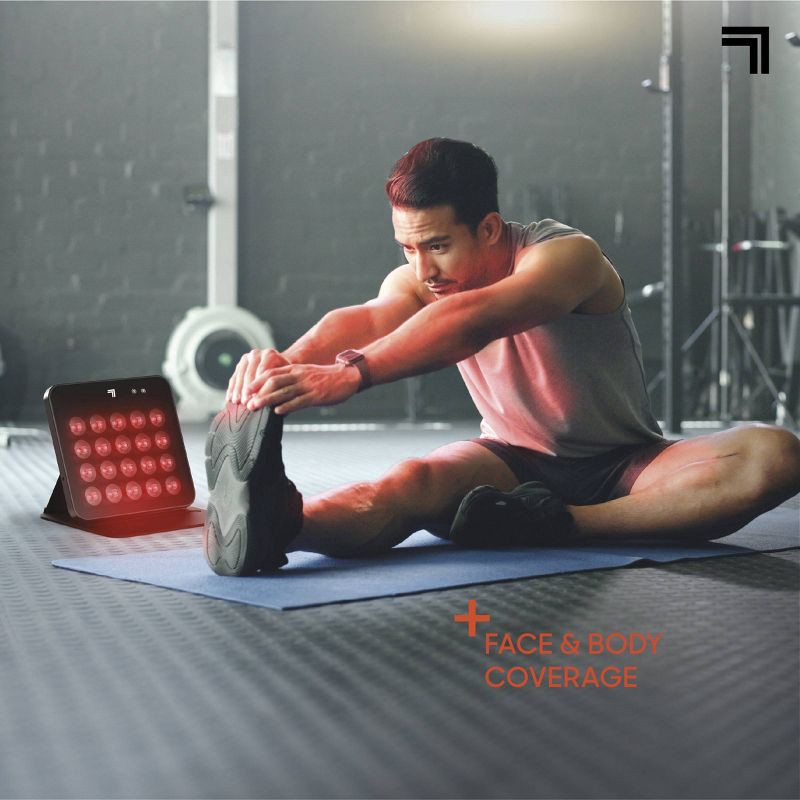 slide 4 of 8, Sharper Image Red Light Therapy Lamp, 1 ct